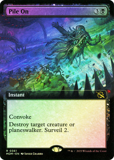Pile On (mom_361) / Extended Art / Foil
