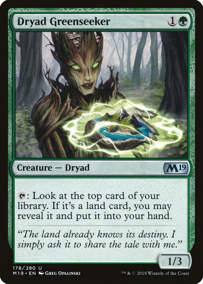 Dryad Greenseeker (M19) (178)