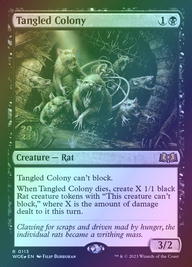 Tangled Colony (PWOE) (113s) / Foil