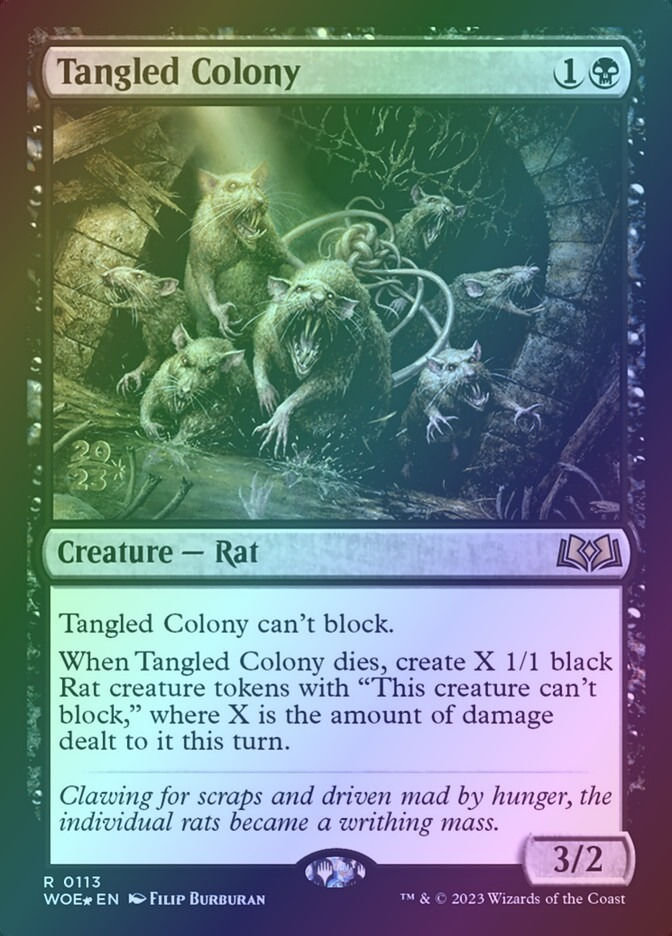 Tangled Colony (PWOE) (113s) / Foil