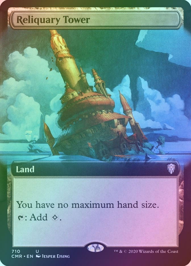 Reliquary Tower (CMR) (710) / Extended Art / Foil