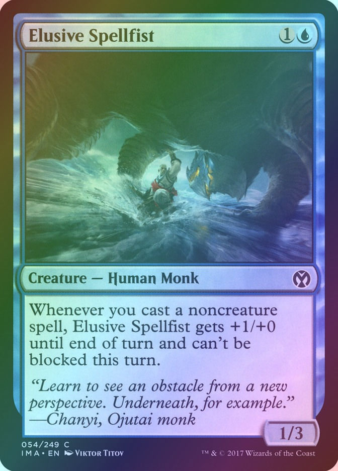 Elusive Spellfist (IMA) (54) / Foil