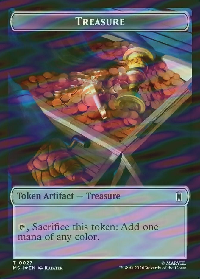 Construct // Treasure (TMSC) (30 // 27) / Surge Foil — cara 2 de 2