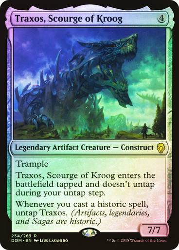 Traxos, Scourge of Kroog (DOM) (234) / Foil