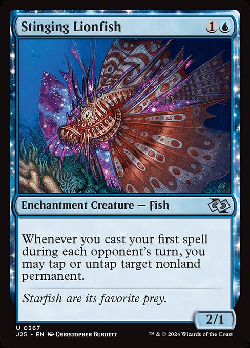 Stinging Lionfish (J25) (367)