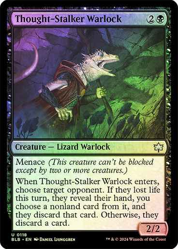 Thought-Stalker Warlock (blb) (118) / Foil