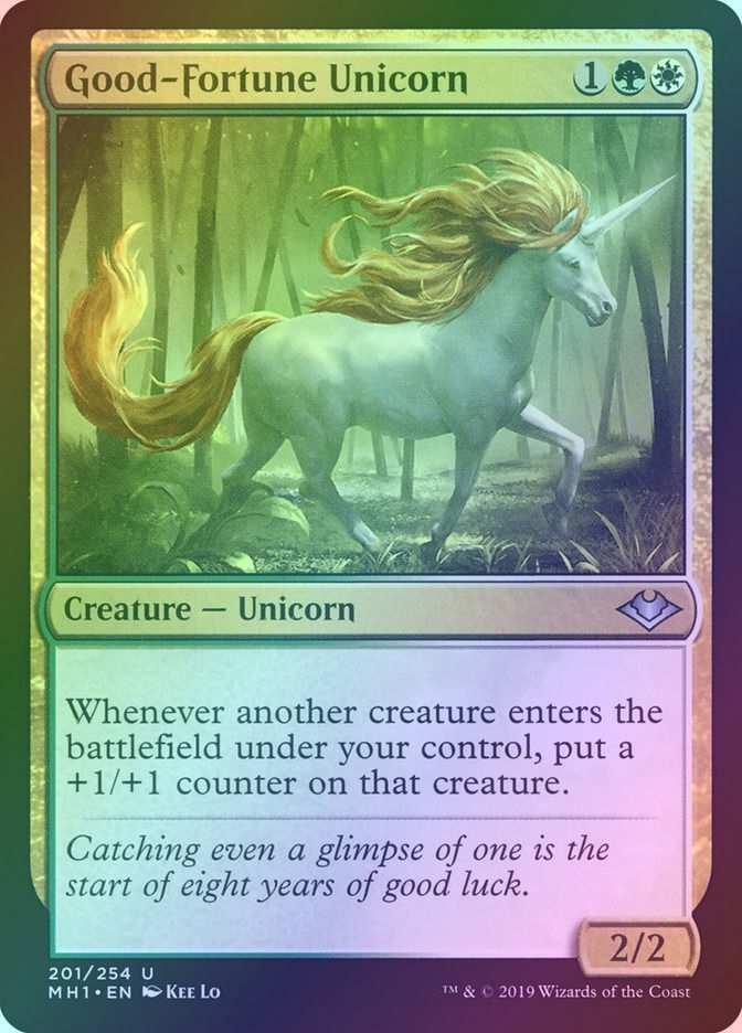 Good-Fortune Unicorn (MH1) (201) / Foil