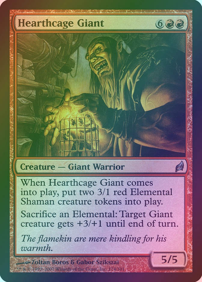 Hearthcage Giant (LRW) (174) / Foil