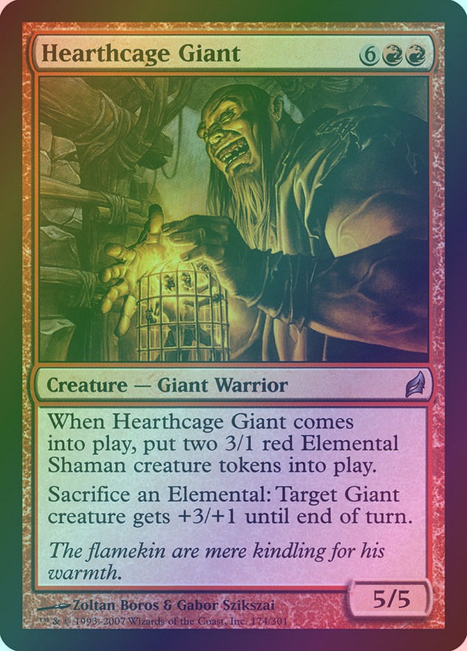 Hearthcage Giant (LRW) (174) / Foil