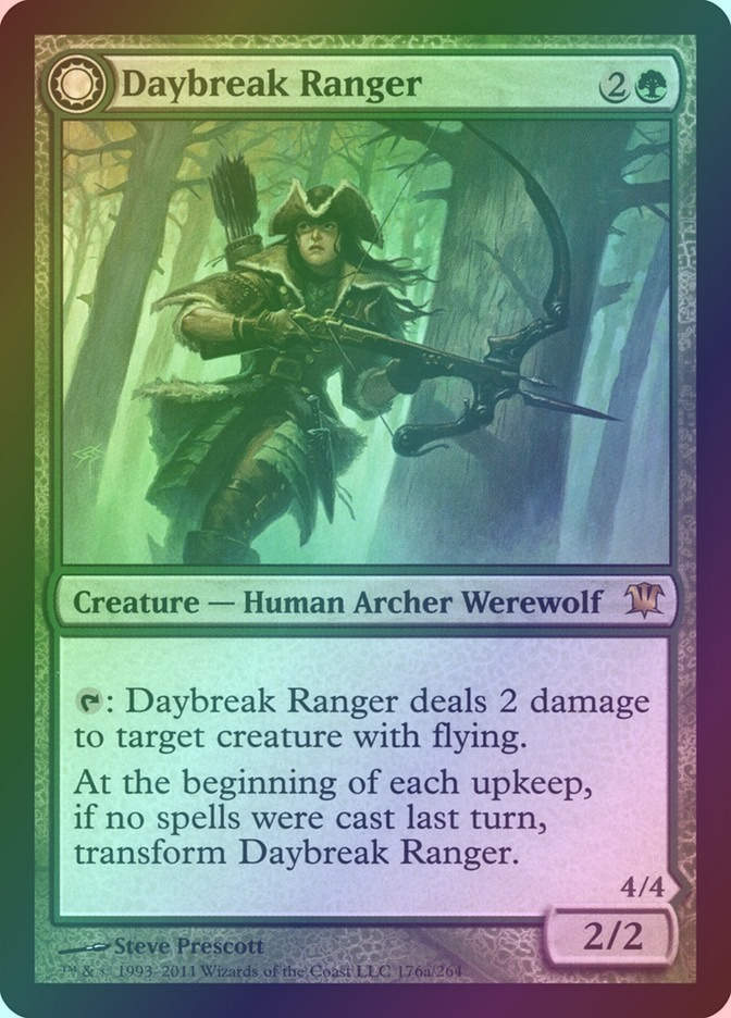 Daybreak Ranger // Nightfall Predator (ISD) (176) / Foil