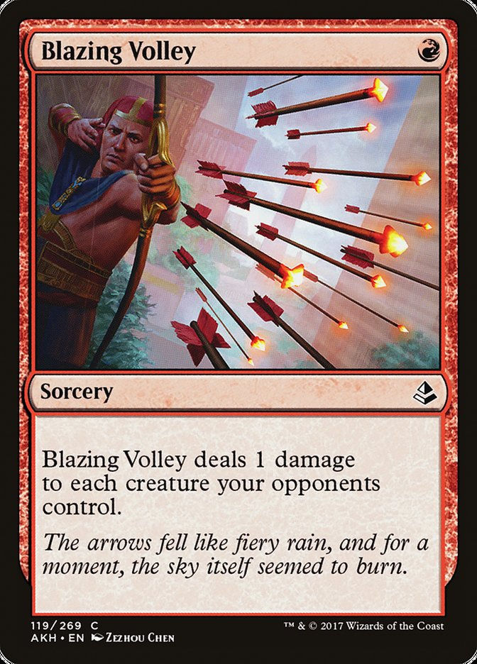 Blazing Volley (AKH) (119)
