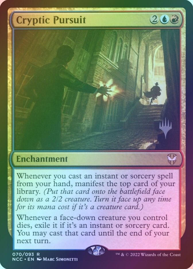 Cryptic Pursuit (PNCC) (70p) / Foil