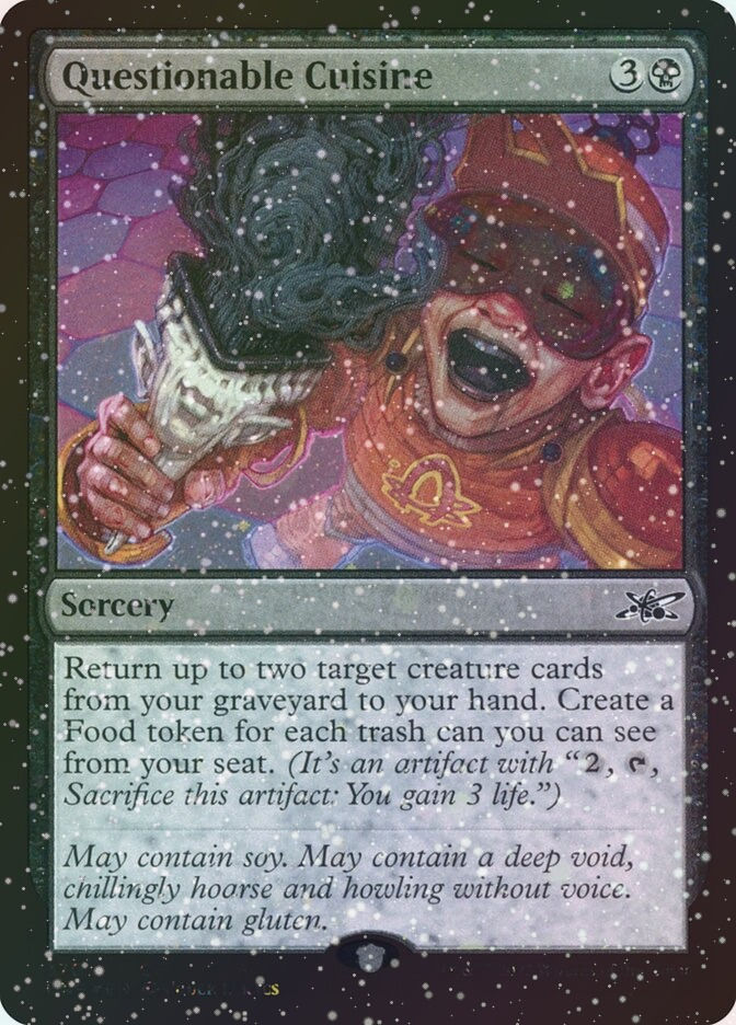 Questionable Cuisine (UNF) (370) / Galaxy Foil
