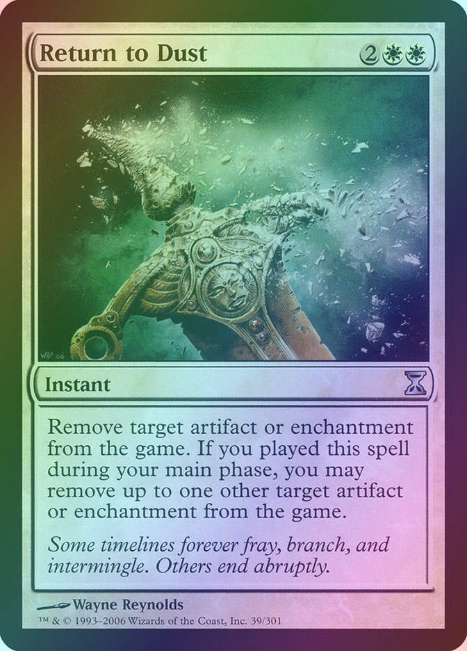 Return to Dust (TSP) (39) / Foil