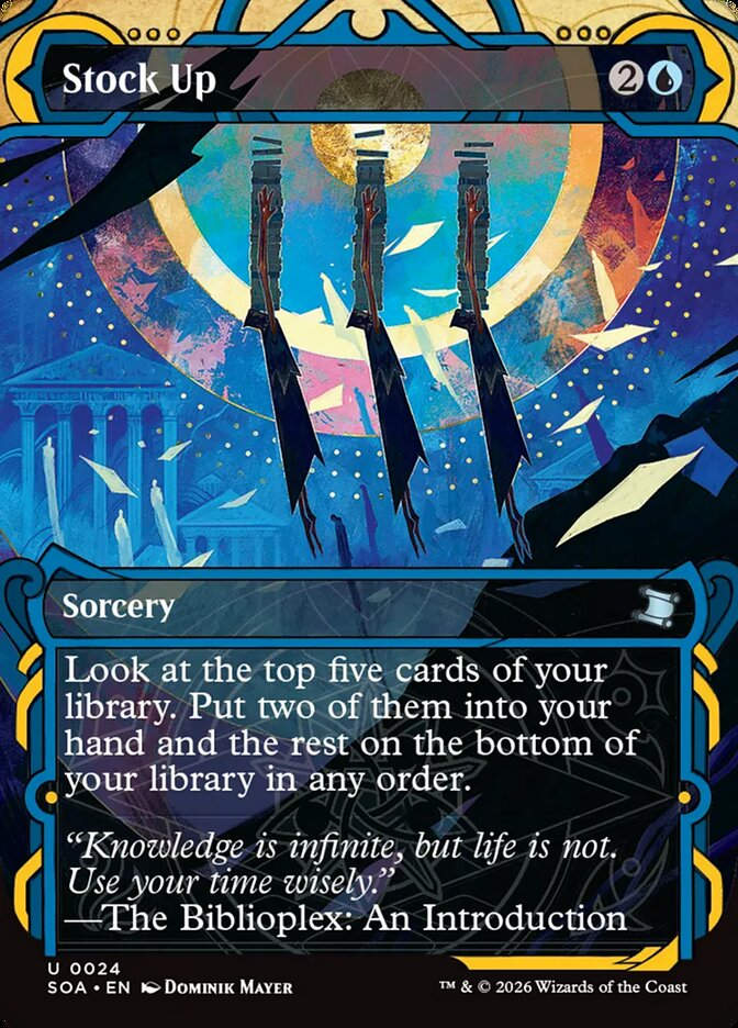Stock Up (SOA) (24) / Borderless / Showcase
