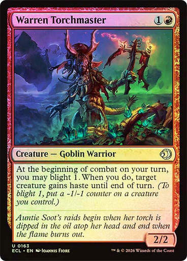 Warren Torchmaster (ECL) (163) / Foil