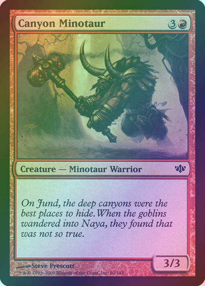 Canyon Minotaur (CON) (60) / Foil
