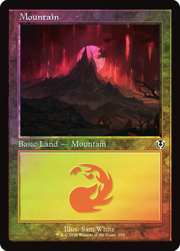 Mountain (INR) (295) / Foil Retro