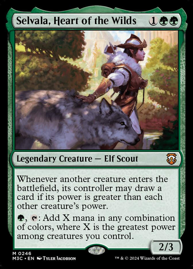 Selvala, Heart of the Wilds (m3c) (246)