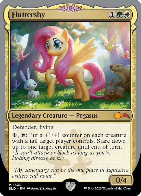 Fluttershy (SLD) (1538) / Foil