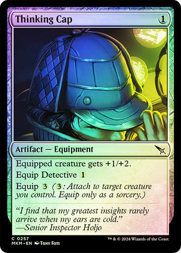 Thinking Cap (mkm) (257) / Foil