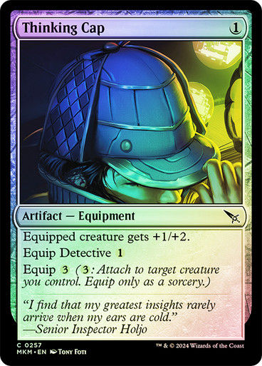 Thinking Cap (mkm) (257) / Foil