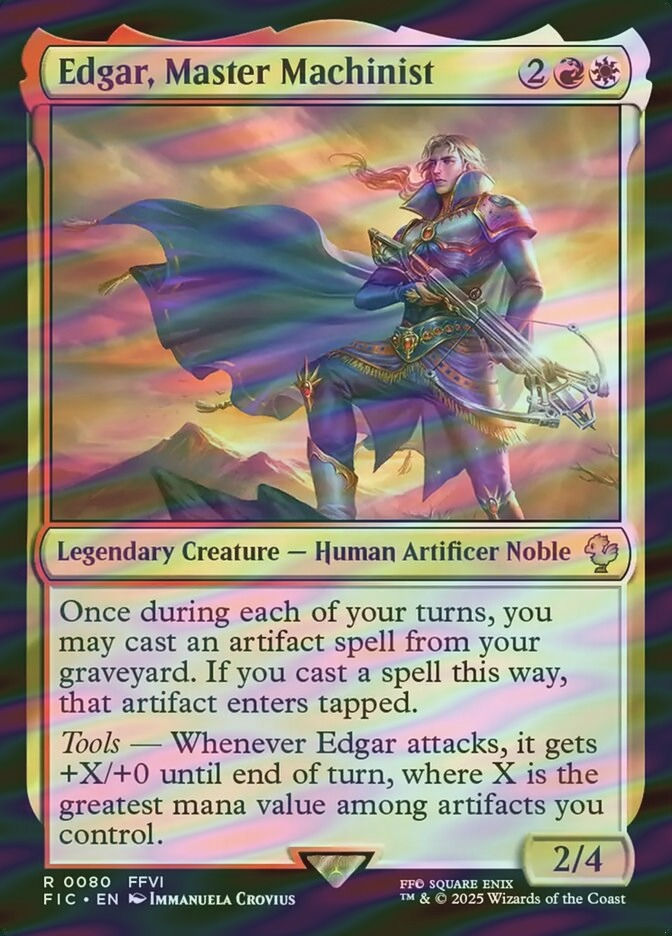 Edgar, Master Machinist (FIC) (80) / Surge Foil