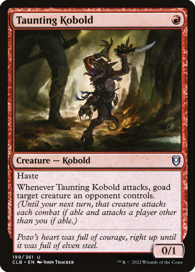 Taunting Kobold (CLB) (199)