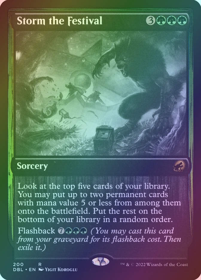 Storm the Festival (DBL) (200) / Foil