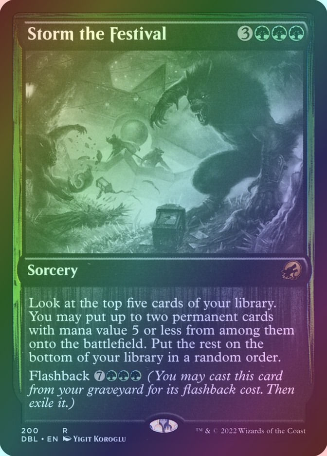 Storm the Festival (DBL) (200) / Foil