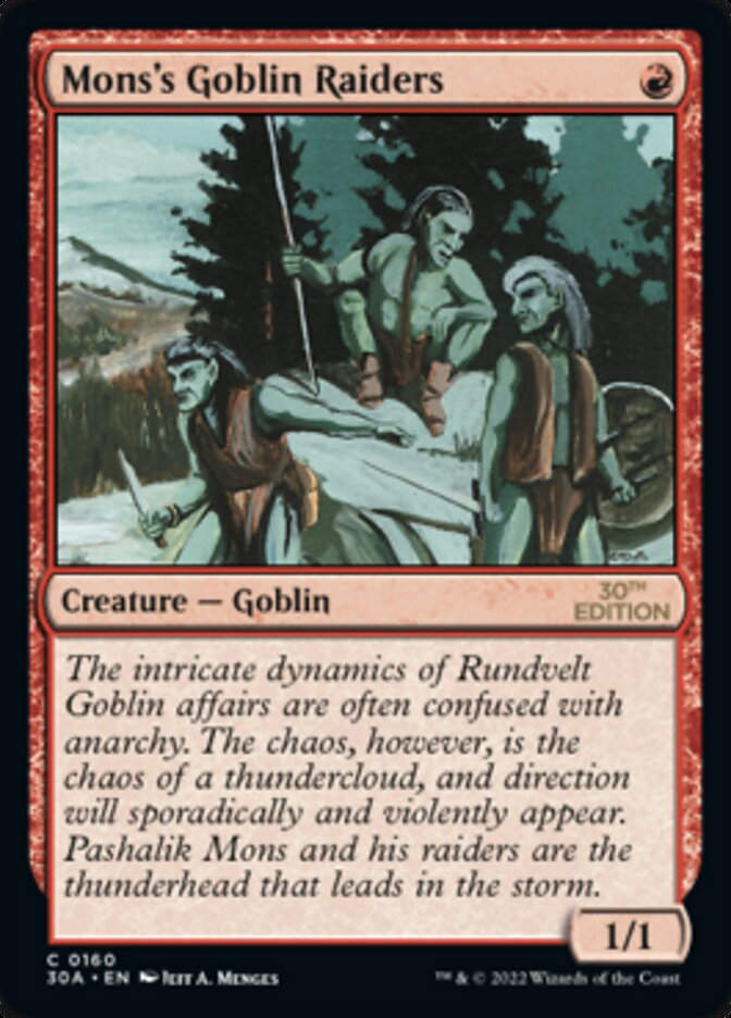 Mons's Goblin Raiders (30a)