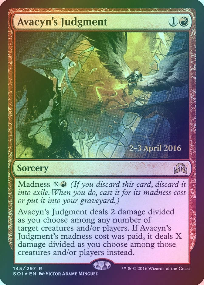Avacyn's Judgment (PSOI) (145s) / Foil