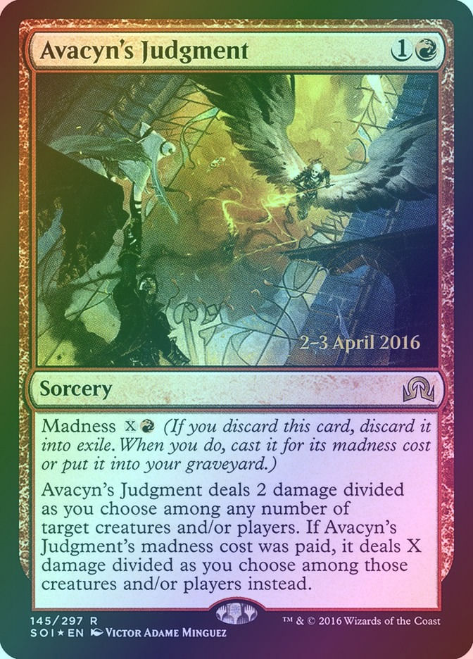Avacyn's Judgment (PSOI) (145s) / Foil