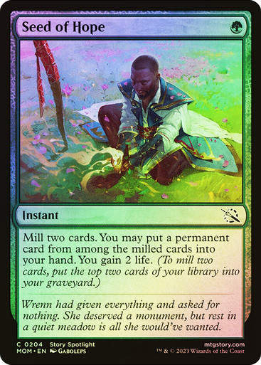 Seed of Hope (mom) / Foil