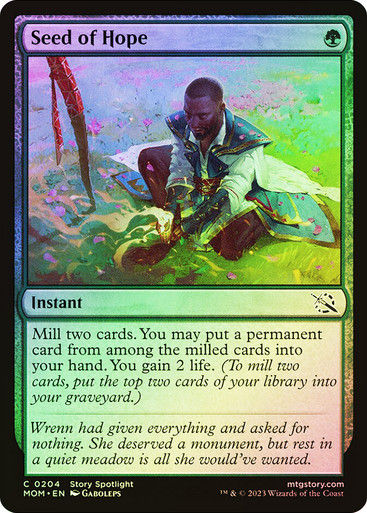 Seed of Hope (mom) / Foil