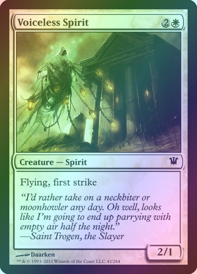 Voiceless Spirit (ISD) (42) / Foil