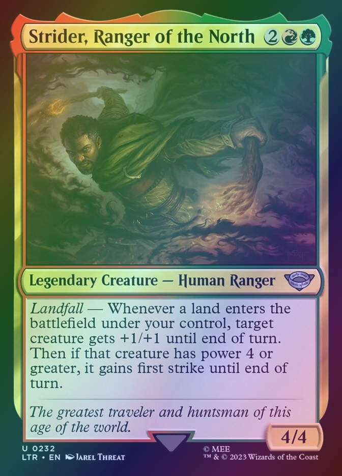 Strider, Ranger of the North (LTR) (232) / Foil