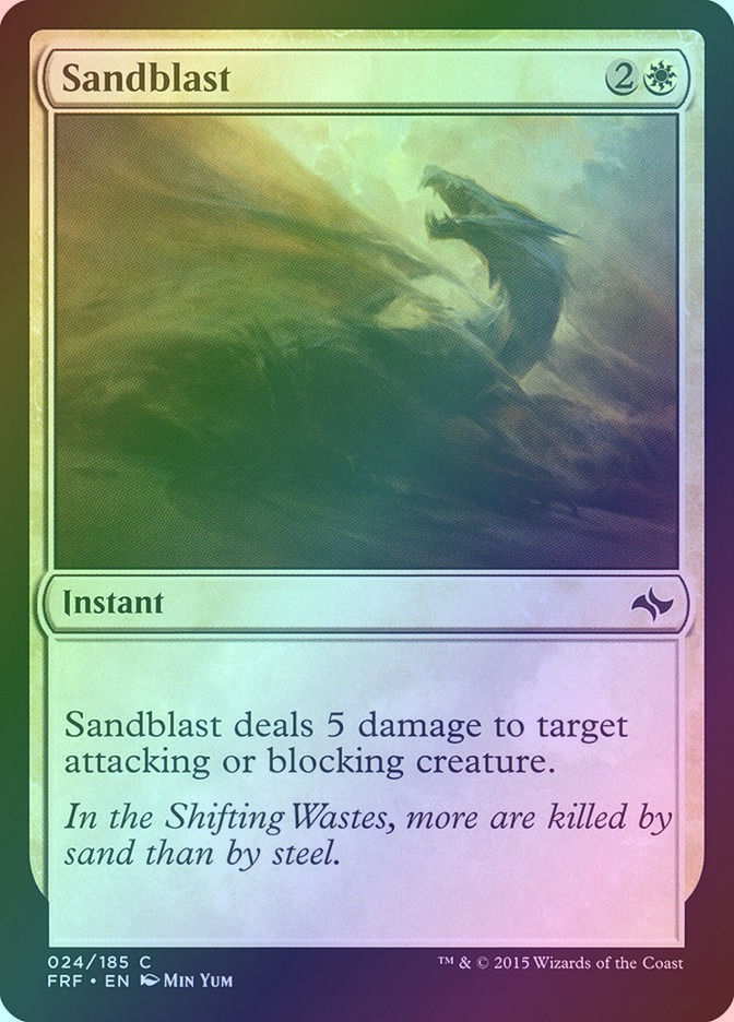 Sandblast (FRF) (24) / Foil