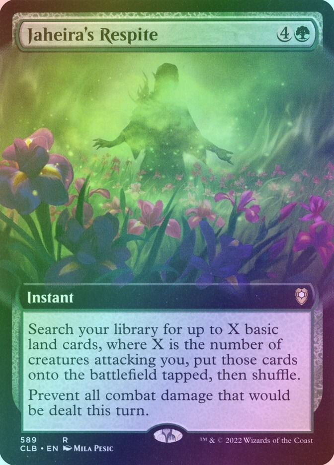 Jaheira's Respite (CLB) (589) / Extended Art / Foil