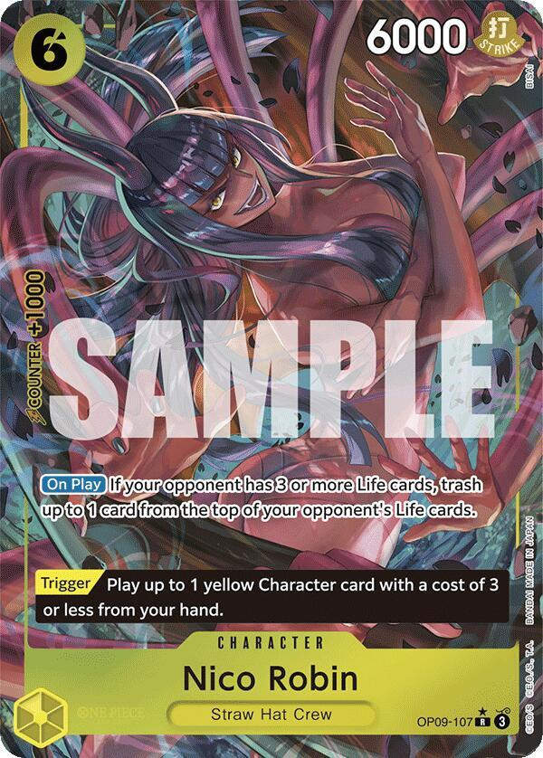 Nico Robin (107) (Parallel) (OP09-107) / Foil