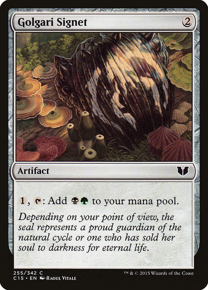 Golgari Signet (c15)
