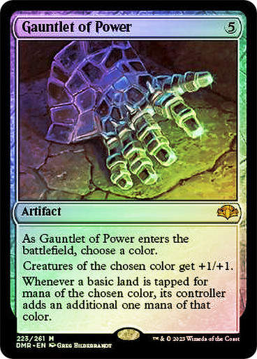 Gauntlet of Power (DMR) / Foil