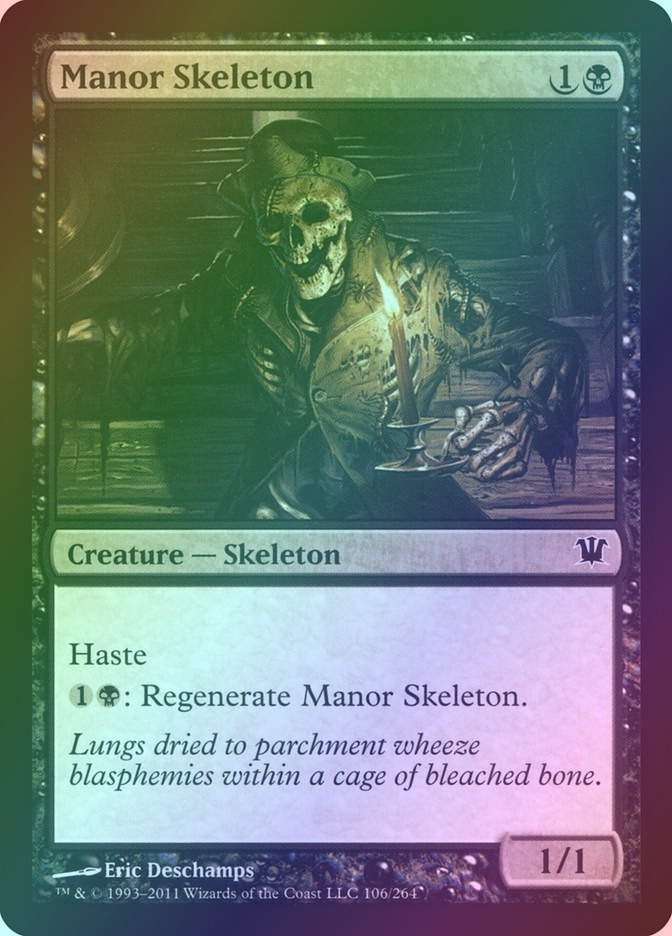 Manor Skeleton (ISD) (106) / Foil