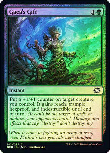 Gaea's Gift (BRO) / Foil