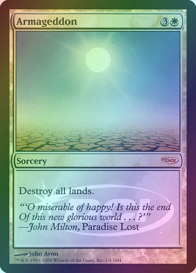 Armageddon (G04) (1) / Foil