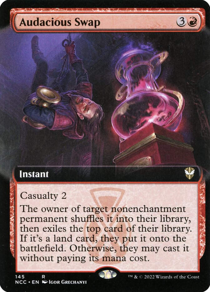 Audacious Swap (NCC) (145) / Extended Art
