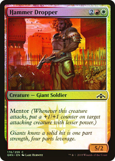 Hammer Dropper (GRN) (176) / Foil