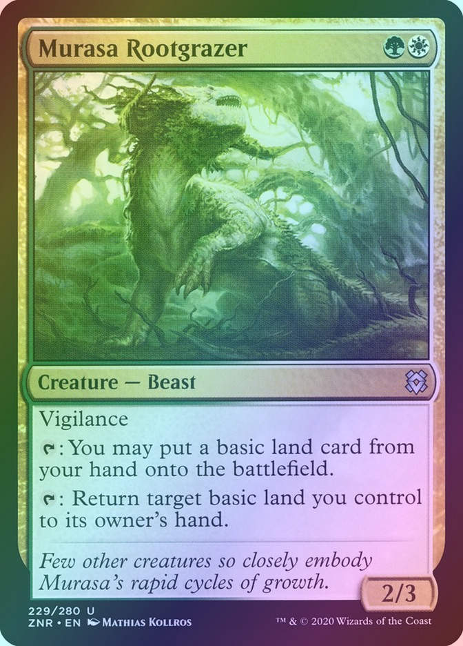 Murasa Rootgrazer (ZNR) (229) / Foil