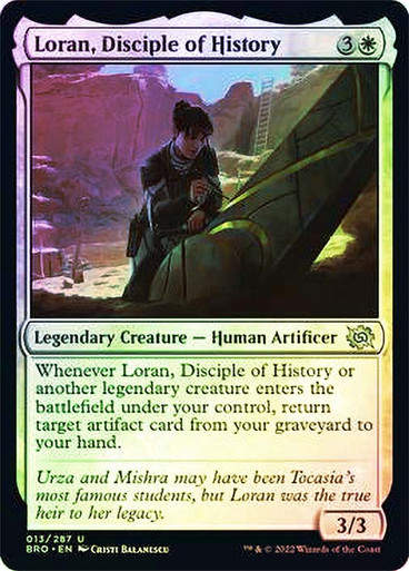 Loran, Disciple of History (BRO) / Foil