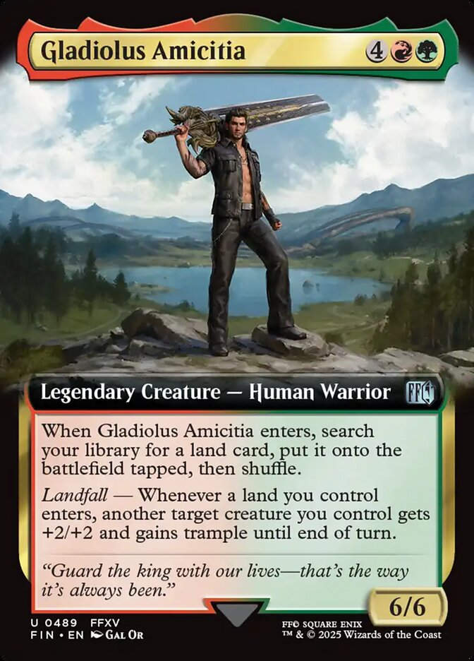 Gladiolus Amicitia (FIN) (489) / Extended Art